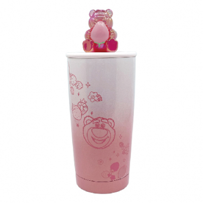 Disney Pixar Toy Story Series Strawberry Bear Magnetic Insulated Mug - 5