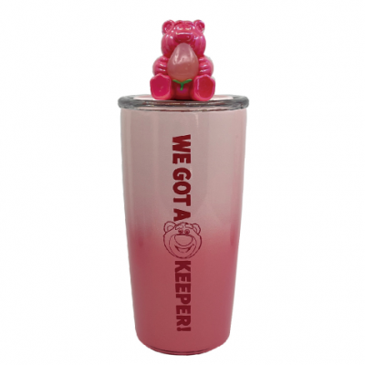 Disney Pixar Toy Story Series Strawberry Bear Magnetic Insulated Mug - 6