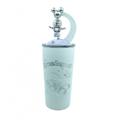 Disney Chip 'n' Dale Series Cute Astronaut Magnetic Insulated Mug - 3