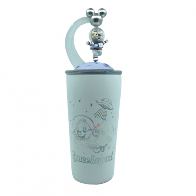 Disney Chip 'n' Dale Series Cute Astronaut Magnetic Insulated Mug - 4